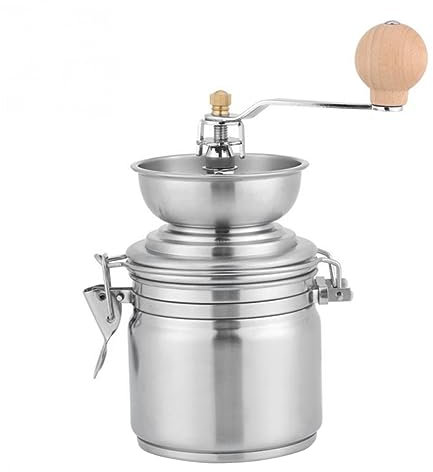 Cabilock Macinino A Mano In Metallo Macinino Da Caffè Elettrico Macinino Da Caffè Macinino Da Caffè Manuale Macinino Da Caffè Da Caffè Macinini Per Caffè In Acciaio Inossidabile