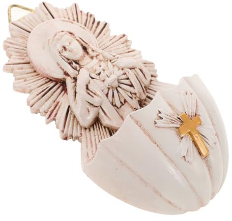 MAGICLULU Da Parete in Resina Lavabo Per Decorazione Da Parete Per Chiesa Cattolica