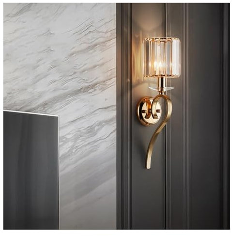 Lampada da Parete a LED di Lusso Moderna, Illuminazione da Interni, Decorazione per la casa, per Soggiorno, Camera da Letto, Comodino