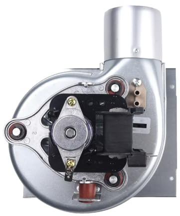 Gettimore Ventilatore per camino, 35 W, resistente alle alte temperature, a basso rumore, 220 V, motore brushless per stufa, caldaia, armadio, barbecue, 2000 giri/min, struttura in ferro