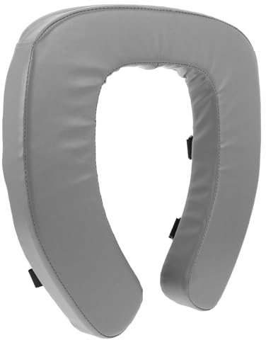 ZUNOXAZ Toilettensitzerhöhung Weich Gepolstert mit Dicker Komfortschicht Waschbar für Senioren und Passend für Standard Nachttopf-toiletten Einfache Installation