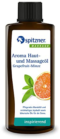 Spitzner Aroma Haut- und Massageöl - Grapefruit-Minze 190 ml
