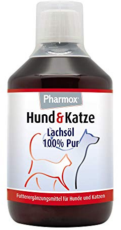 Pharmox Hund & Katze Lachsöl (425 ML) - Lachsöl für Hunde