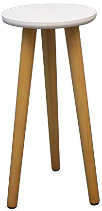 NIUXICH Sgabello per piante e fiori, sgabello da esposizione, in legno, stile moderno, supporto per vasi da fiori per ufficio, stanza, decorazione interna ed esterna