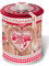 DV France | Lata Redonda De Metal Galletas De Invierno Shortbread Galettes Fior di Sale - 264 Gr | Galletas de hojalata de metal | Galletas De Mantequilla Salada