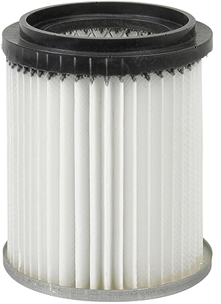 RUECAB - Filtro cilindrico per aspirapolvere per cenere - cartuccia lavabile - compatibile con borraccia vuota cenere 648004 - Dimensioni: Ø9 x H9 cm