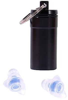 minkissy Hearing Protection Earbuds Noise Reduction Ear Plugs Filter Silicone Musician Earplugs Waterproof for Concerts Bars Parties