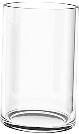 Alipis Cylindrical Glass Vase Home Decor Plant Holder Wedding Table Flower Art