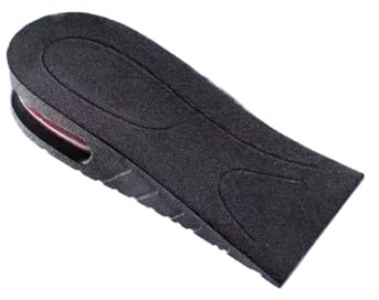 Höjdsulor för män och kvinnor, ett par, osynliga, med upphöjd luftkudde inomhus och halv dämpning. (6 cm)