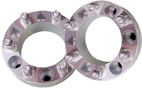 Spurverbreiterungen Für Ford Für Ranger SUV/LKW/Van 2013-2022 2 Stück 50MM Hubcenter Spurverbreiterungen 6X139.7 (6X5.5) 108CB 12X1.5 Spurplatten