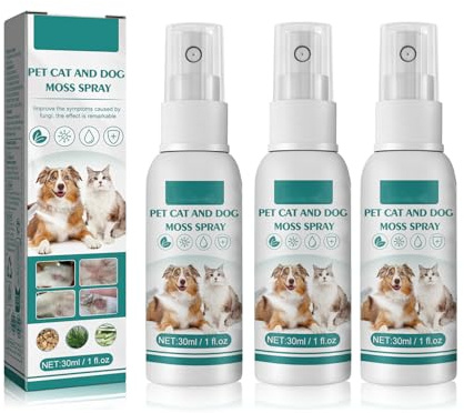 GNAUMORE Spray De Guérison pour Animaux,Spray De Cicatrisation pour Animaux des Compagnie,30ML*3PC