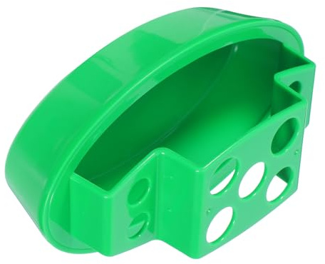 OKUMEYR Bandeja para Cultivar Cebolletas, Maceta Hidropónica de Plástico Verde Claro Orificios Transpirables, para Ajo y Plantas, Fácil de Limpiar, para Ventanas y Balcón