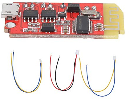 Plyisty Scheda Amplificatore Audio Bluetooth 4.2, Scheda Modulo di Alimentazione Amplificatore Amplificatore Audio Stereo Digitale Fai Te 5W + 5W, per Altoparlante Bluetooth Fai Te
