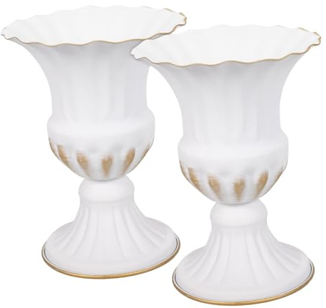 BESPORTBLE Friedhof Blumenbehälter Friedhof Vase Gedenkblumenhalter Vintage Stil Vase Schmuck