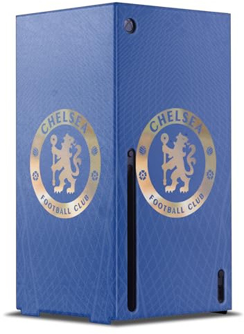 Head Case Designs Offizielle Chelsea Football Club Home 2023/24 Bausatz Spielekonsolen Wickeln kompatibel mit Xbox Series X
