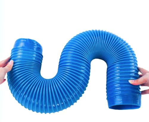 WLCGYD Abluftschlauch Lüftungsschlauch Schlauchverlängerung Für Werkstattsauger, PVC-Staubsammelschlauch 75 80 100 Mm, 1 3 4 5 M Lange Luftführung(170mm/6.7in,L 3m/9.8ft)