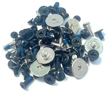 Jeu Complet de vis pour PC Portable Pièce de Rechange pour Dell Inspiron 15 | 7586 2-en-1 P76F Complete Set of Laptop Screws