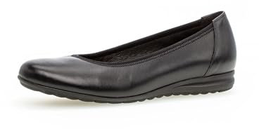 Gabor Shoes Damen Comfort Sport Geschlossene Ballerinas, Schwarz (Schwarz)