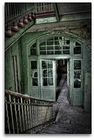 Premium Textil-Leinwand 60 x 90 cm Hoch-Format Lost Places Vergessene Orte | Wandbild, HD-Bild auf Keilrahmen, Fertigbild auf hochwertigem Vlies, Leinwanddruck von Stanislaw´s Photography