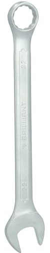 BRILLIANT TOOLS BT011922 Llave combinada, 22 mm [Powered by KS TOOLS]