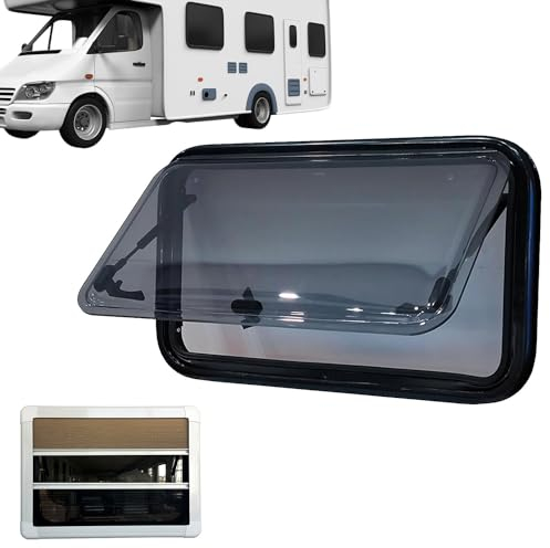 YMAOMAO Wohnwagen Fenster Wohnmobilfenster Caravan Seitenfenster Ausstellfenster Rv Fenster Wohnwagenfenster Mit Bildschirm Wohnmobil-Schiebefenster Für Wohnmobile, Anhänger,1200 * 300mm