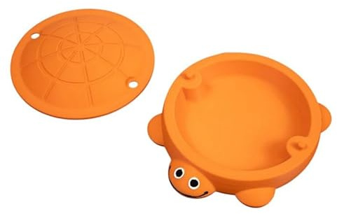 Mini Turtle Sandbox Desk Toy with Soft Moldable Space Sand and Small Tools, Mini Zen Garden Fidget Stress Relief Toys for Adults and Kids, Desktop Decor Accessories for Home and Office