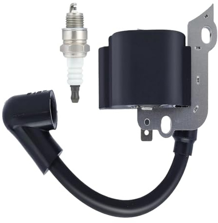Tondeuse à gazon avec bobine d'allumage | Remplacement de bobine d'allumage, pièces d'équipement de fil haute performance, outils électriques de tondeuse à gazon de remplacement rapide pour réparation