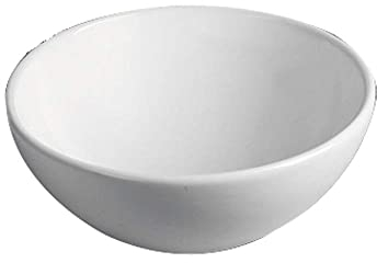 Grünblatt Mini-Waschbecken Aufsatz 28cm x 28cm x 12cm für Gäste-WC mit Lotus Effekt Nano-Beschichtung