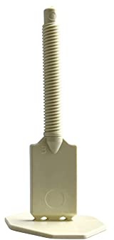 GUTJAHR IndorTec FN 3 mm, 100 Gewindelaschen für Nivelliersystem/Fliesen Meister Fliesenverlegehilfe/beige