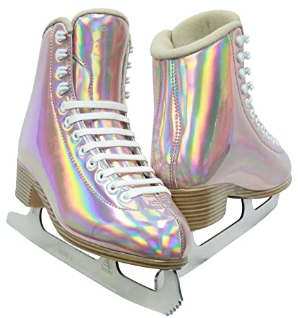 Jackson Ultima Softec Mirage Womens Ice Skates for Women & Girls Ice Skates – Comfortable Figure Skates for Ice Skating & Recreational Figure Skating, Size 8 Medium Width – Honey Gold