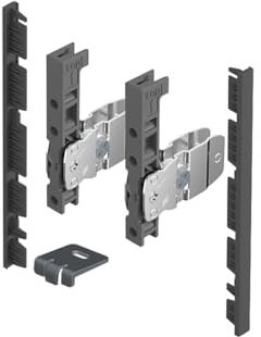 AvanTech YOU Verbinderset für Innenfront zum Selbstablängen, Nutzung mit Zarge, Systemhöhe 139, anthrazit_Artikel _ 9257620