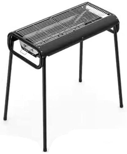 Barbecue Grill, tragbarer klappbarer Holzkohlegrill Schreibtisch Tischplatte Outdoor Edelstahl Smoker BBQ für Picknick Garten Terrasse Camping Reisen