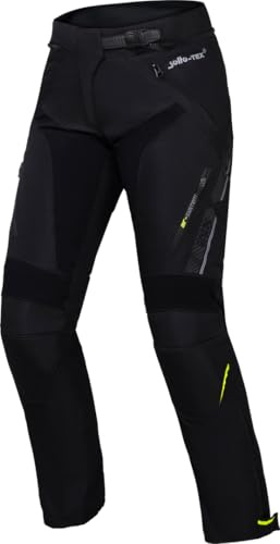 IXS Carbon-ST wasserdichte Damen Motorrad Textilhose, schwarz, 2XL