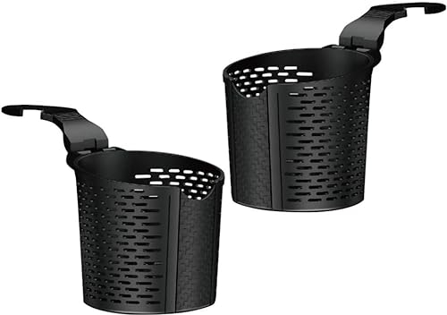 Wensmy 2Pcs Universal Car Headrest Backrest Cup Holder Hanging Water Bottle Holders Beverage Holders Truck Auto Interior Organizer (2pcs)