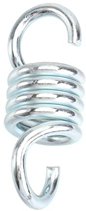 Happyyami Resorte Oscilante para Columpio De Porche, Resorte De Hamaca 7 Mm De Acero Resistente Galvanizado, Suspensión Segura para Sillas Colgantes y Bolsas Pesadas Exteriores