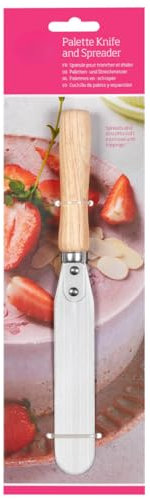 Citystores® TA Couteau à palette professionnel en acier inoxydable pour décoration de gâteaux, glaçage, cupcakes, cookies, outils de cuisson