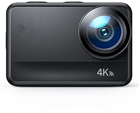 DIGNIFE Action Camera, Action Camera 4K 60FPS 8M Bare Machine Waterproof 20MP Touch Screen EIS Remote Control With 1350mAh Batteries