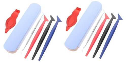 JECOMPRIS 2juegos Kit De Herramientas para Instalación De Vinilo Aplicador De Película De Tinte Rascador De Duradero y Preciso para Proyectos De Tinte De Automóviles y Mejoras DIY