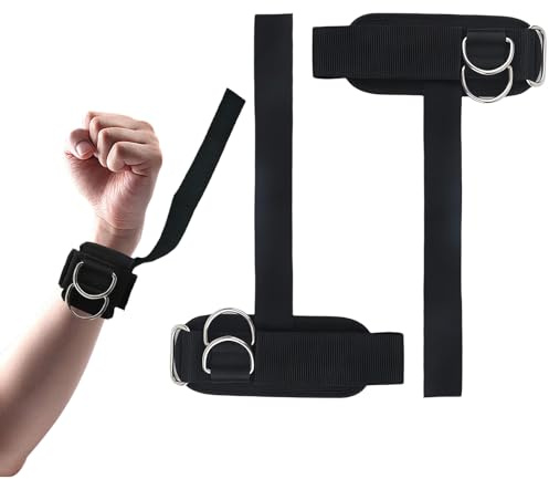 2 Stück Gym Handgelenkbandage Zum Gewichtheben, Handgelenk Bandagen Gym Handbandage Handgelenk Zughilfen Krafttraining Frauen Handgelenkschoner Wrist Wraps für Bodybuilding Gewichtheben Kreuzheben