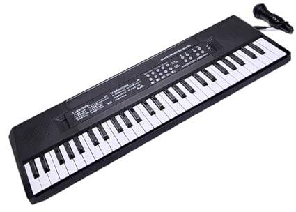 Pianoforte digitale elettronico portatile con 37/54 tasti, strumento musicale per bambini, pianoforte per principianti