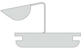 Knauf Stützenclip für CD-Profile 60/27 25 Stück