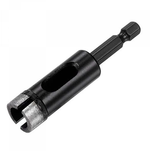 sourcing map Diamond Hole Saw Core Drill Bit, 16mm Diameter 1/4 Hex Shank Sintered Diamond Hole Cutter for Masonry Porcelain Tile Marble Stone