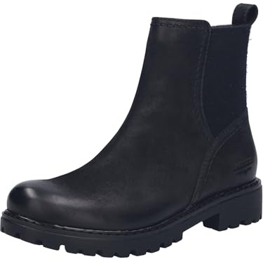 Josef Seibel Damen Klassische Stiefeletten Melinda.30,Weite G (Normal),Wechselfußbett,halbstiefel,Kurzstiefel,schwarz,41 EU