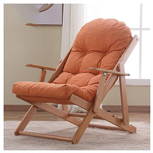 Chaiselongue für den Innenbereich, Moderne Schwerelosigkeitsstühle, Liegestuhl für den Garten, zusammenklappbarer tragbarer Liegestuhl mit Kissen, Einzelsofa für die Freizeit,ge