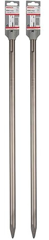 Bosch 1x PRO SDS max-4C Pointed Chisel (for Concrete, Brick, Ø mm, Professional Accessory Rotary Hammer Drill, Break Hammer) (Pack of 2)