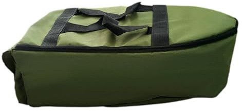 Frfik Tragetasche Für Köderboot - Fishing Angeltasche, 58cm Angelköderboot-Aufbewahrungstasche - Oxford-Stoff Angeltasche, ideal für Outdoor, Angeln, Camping, Futterboot und Transport - Blau & Grün