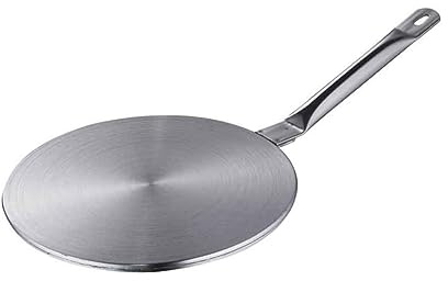 IMIKEYA Induction Hob Converter Plate Induction Pan Converter Plate Thermal Guide Stainless Steel Heat Disk