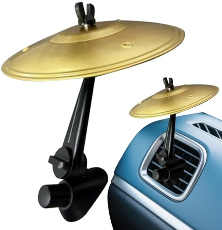 Platillo De Choque De Coche, Platillos De Batería Para Coche, Plato De Hierro Para Coches Fácil De Instalar Y Duradero, Platillos De Percusión Paras Coches Con Salida De Aire, Decoración Paras Vehícul