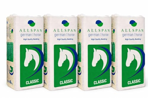 Allspan German Horse Classic Pferdeeinstreu Weichholz 4 x 24 kg (96 kg)