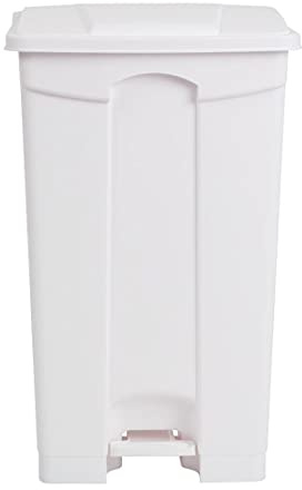 Jantex Kitchen Pedal Bin White - 87Ltr